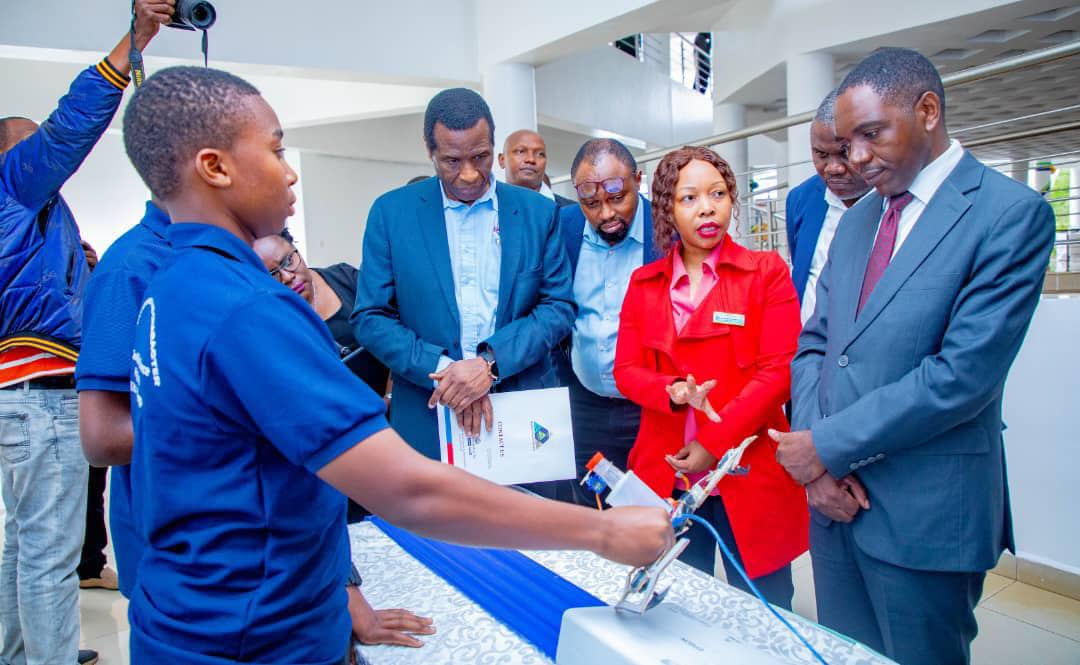 St. Joseph Boys’ Science Secondary School Shines at NM-AIST Science Exhibition Week with Drone Innovation